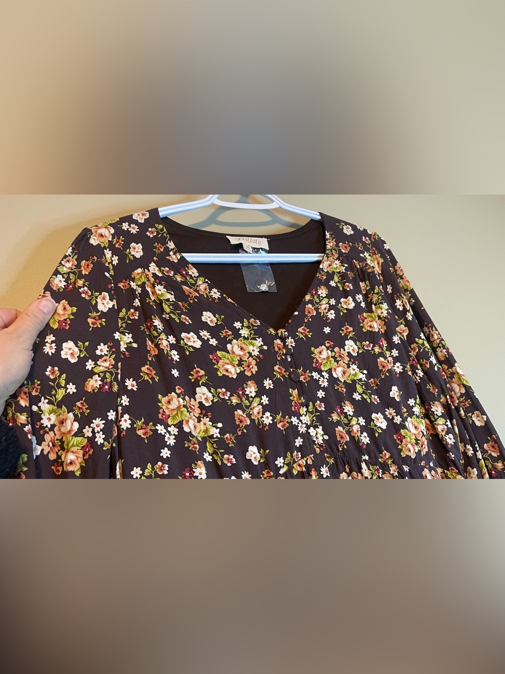 Listicle Finally Fall Baby Doll Floral Dress - Picture 7 of 12